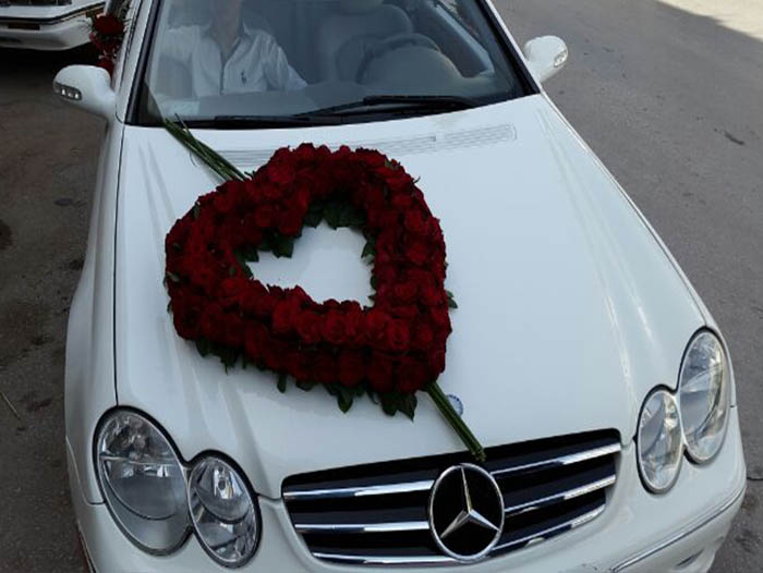 car flowers Lebanon
